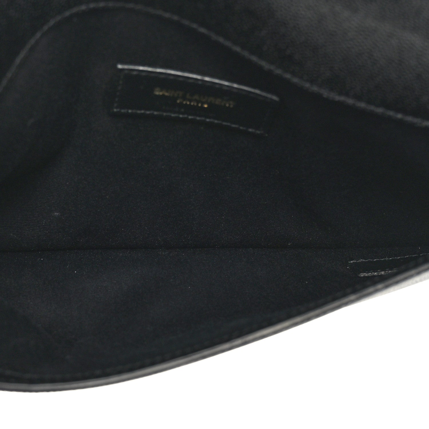 Saint Laurent Grain De Poudre Uptown Pouch Black 5 of 8