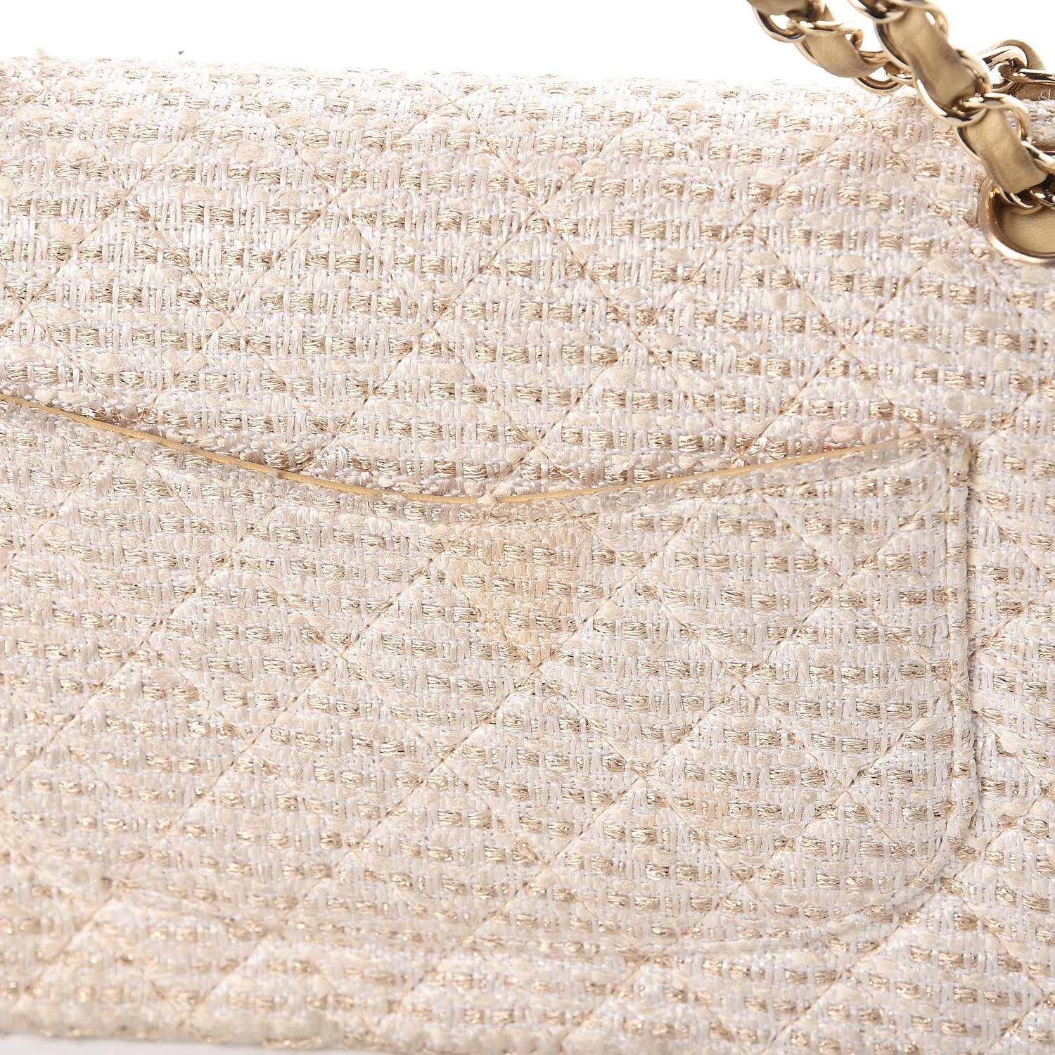 Chanel Tweed Medium Double Flap Multicolor 20 of 20