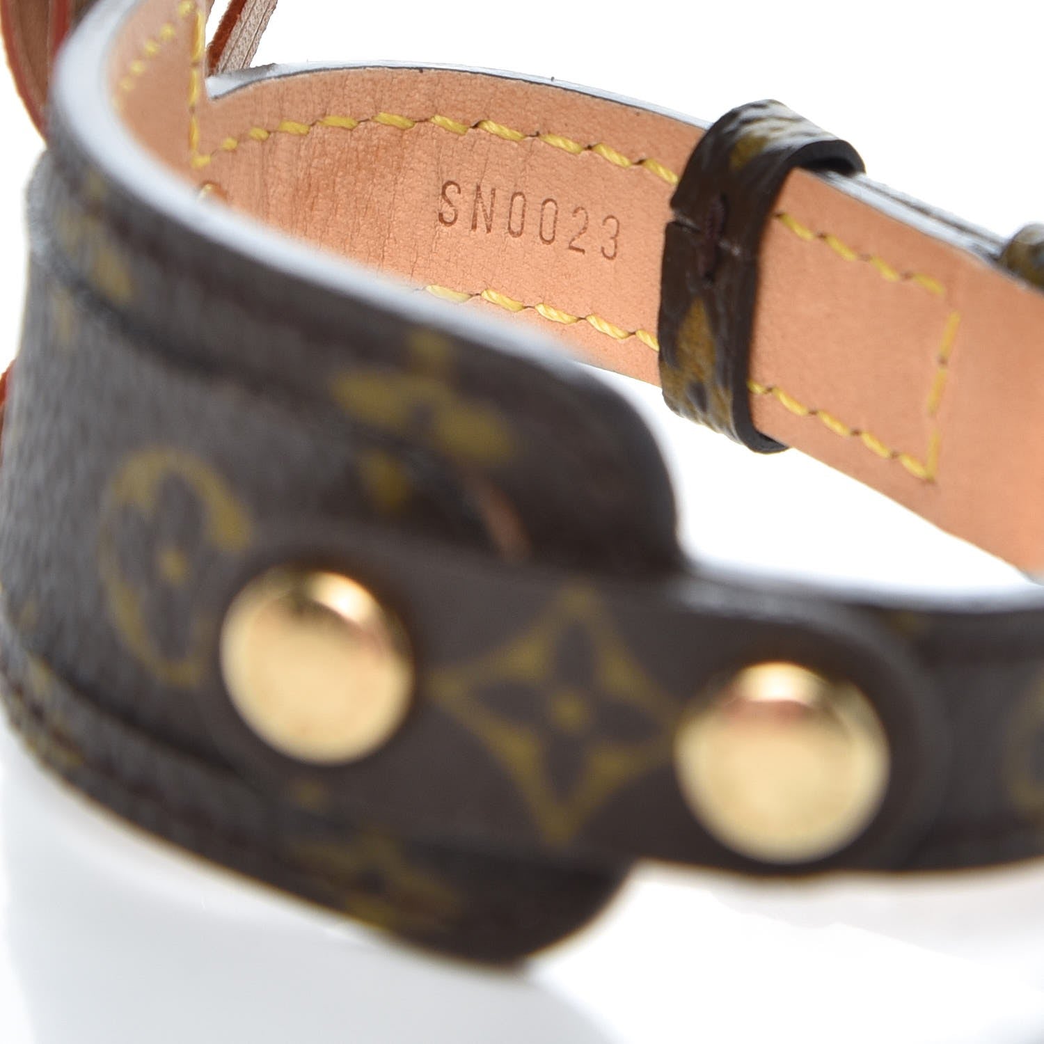 Louis Vuitton Monogram Address Bracelet 5 of 5