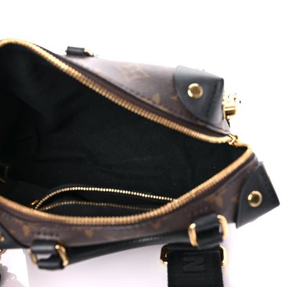 Louis Vuitton Monogram Petite Malle Souple Black 5 of 14