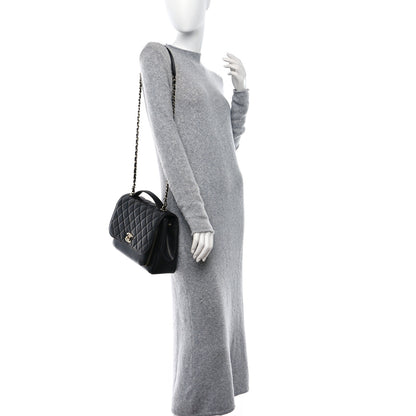 Chanel Caviar Quilted Large Business Affinity Flap Black 2 of 12