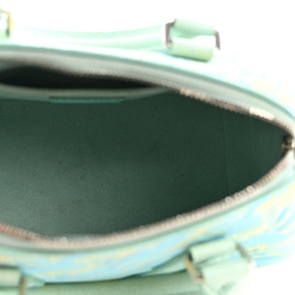 Louis Vuitton Empreinte Monogram Summer Stardust Speedy 20 Water Green 5 of 14