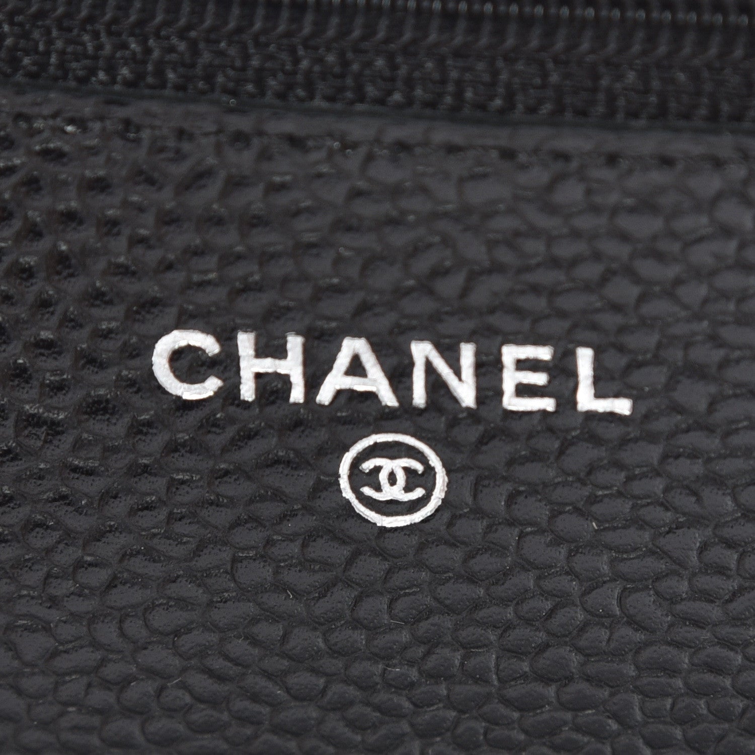 Chanel Caviar Quilted Wallet On Chain WOC Black 8 of 11