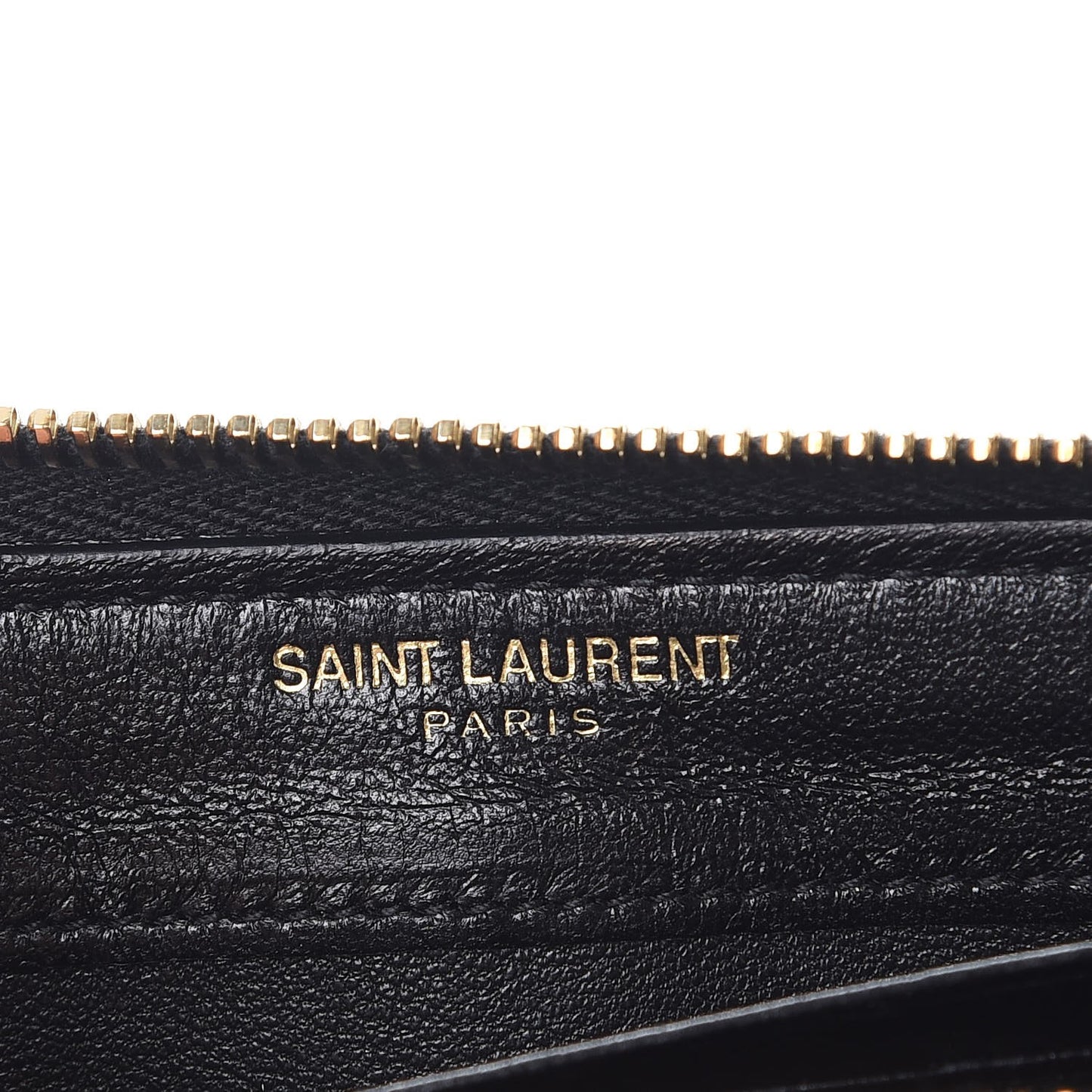 Calfskin Printed Leopard Classic Letters Zip Around Wallet Pink
