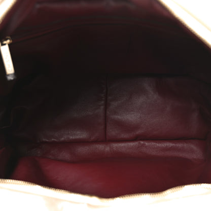 Chanel Lambskin Coco Cocoon Bowler Light Gold 5 of 10