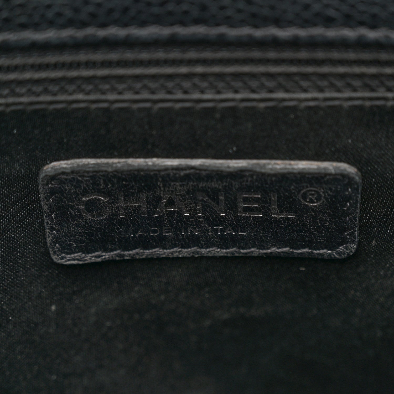 Chanel Caviar Quilted Grand Shopping Tote GST Black 6 of 12