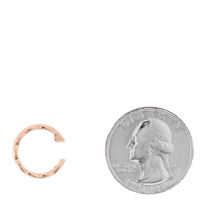 Chanel 18K Beige Gold Coco Crush Single Ear Cuff Earring 2 of 5