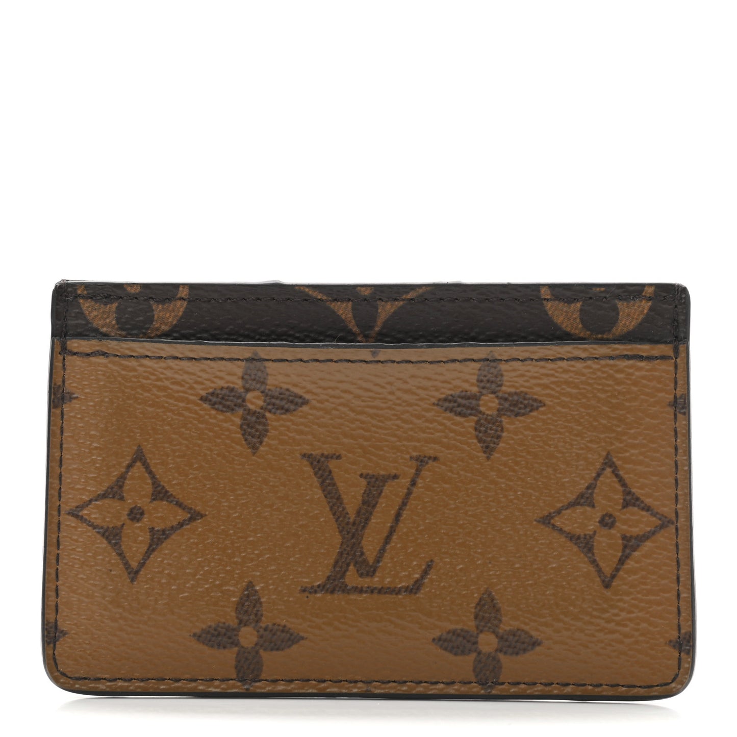 Reverse Monogram Card Holder