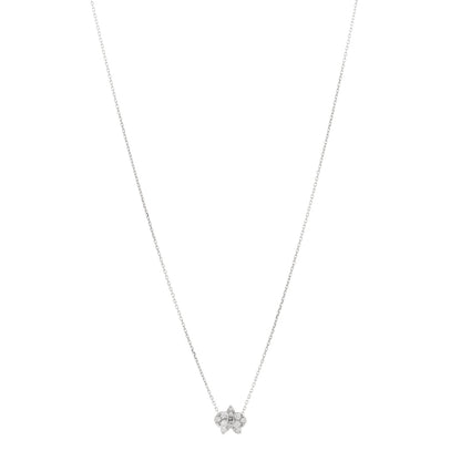 Cartier 18K White Gold Diamond Caresse D'Orchidees Par Cartier Necklace 1 of 4