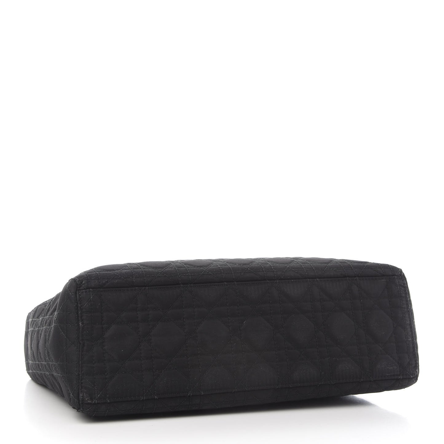 Nylon Cannage Large Lady Dior Black