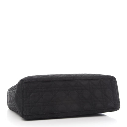Christian Dior Nylon Cannage Large Lady Dior Black 3 of 11