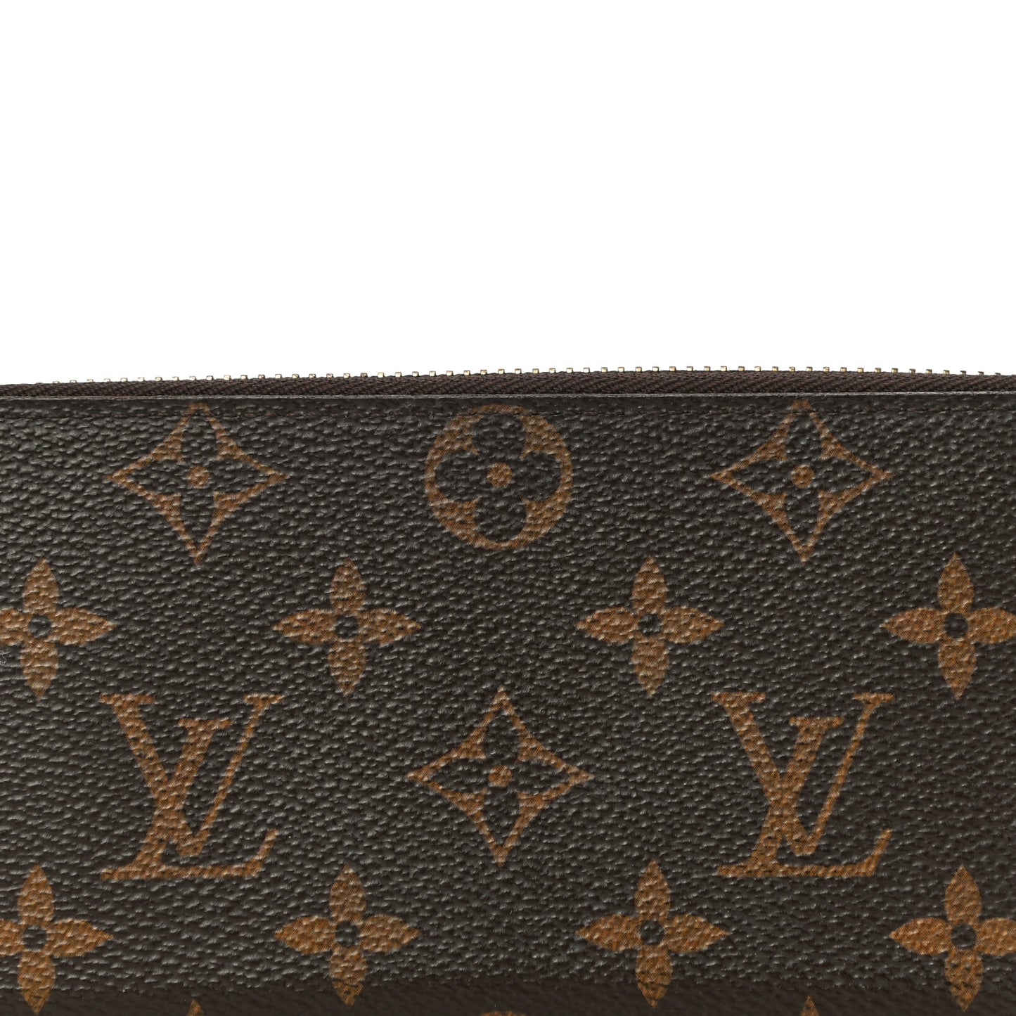 Monogram Clemence Wallet Rose Ballerine