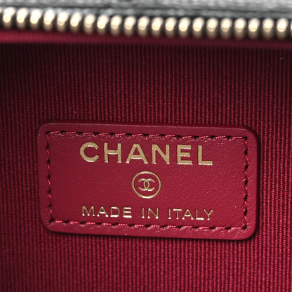 Chanel Caviar Quilted Twist Your Buttons Clutch With Chain Black 5 of 9