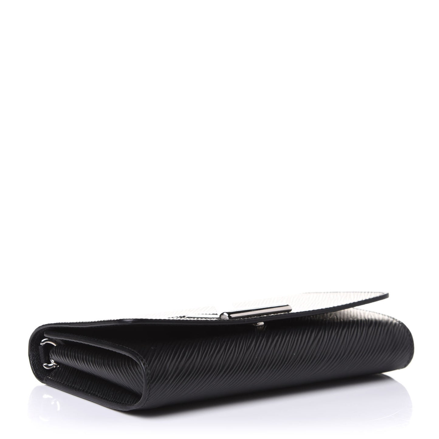 Epi Twist Chain Wallet Black