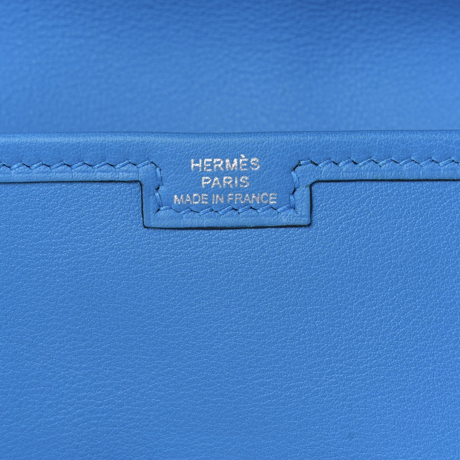 Hermes Swift Jige Duo Clutch Bleu Zanzibar 7 of 14