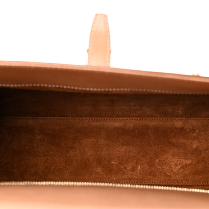 Saint Laurent Smooth Vintage Calfskin Le Fermoir Top Handle Bag Vintage Brown 5 of 9