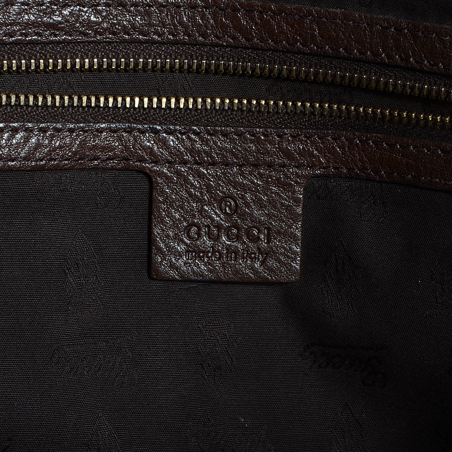 Gucci Monogram Medium Charm Top Handle Bag Brown 6 of 7