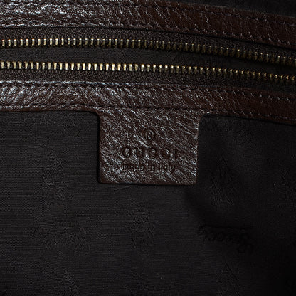 Gucci Monogram Medium Charm Top Handle Bag Brown 6 of 7