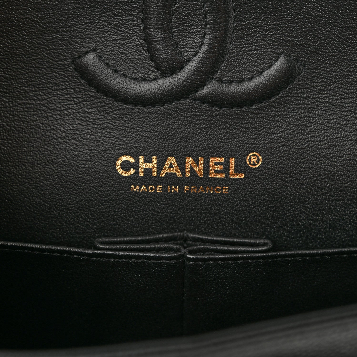 Chanel Caviar Chevron Quilted Small Double Flap Black 6 of 10