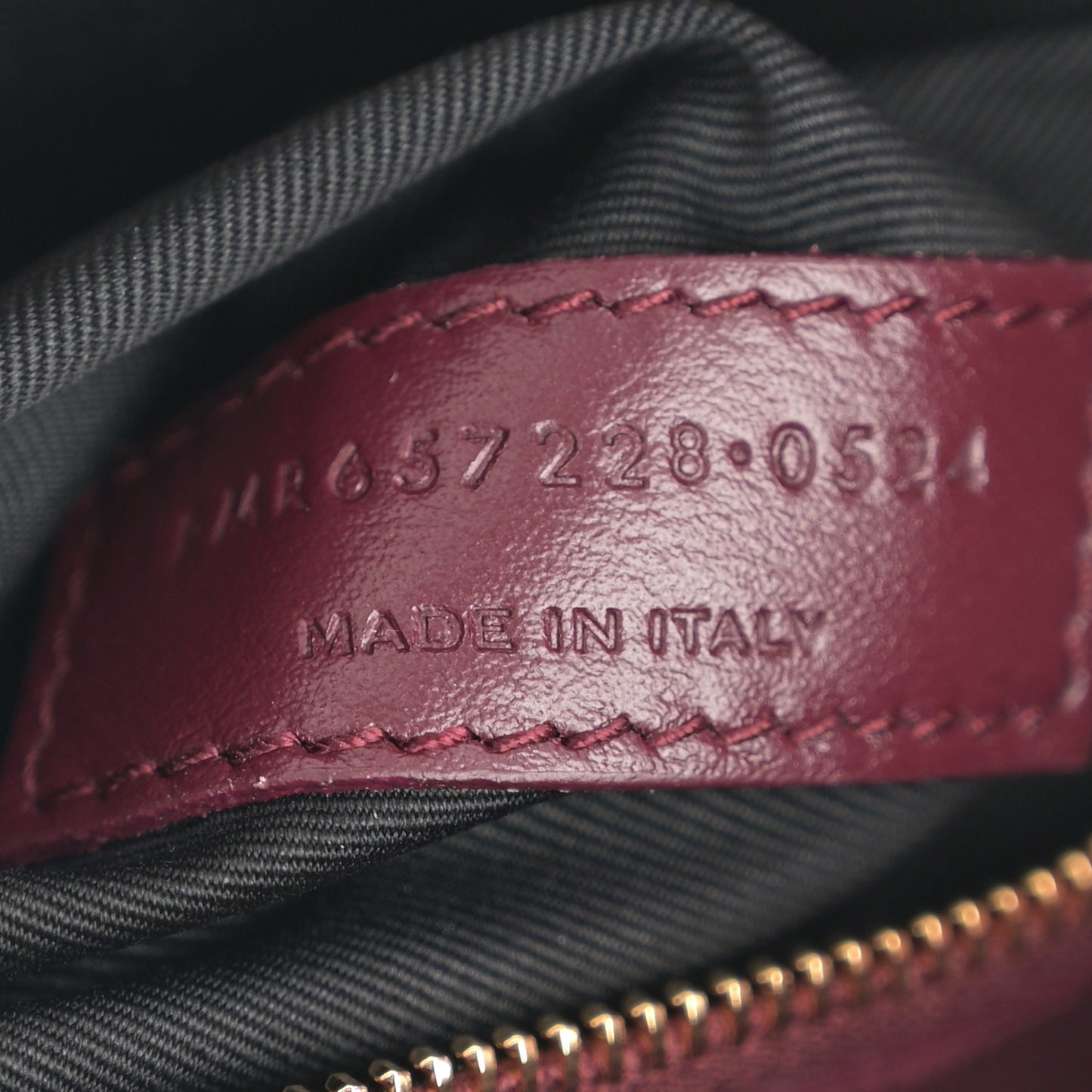 Patent Le 5 A 7 Hobo Bordeaux