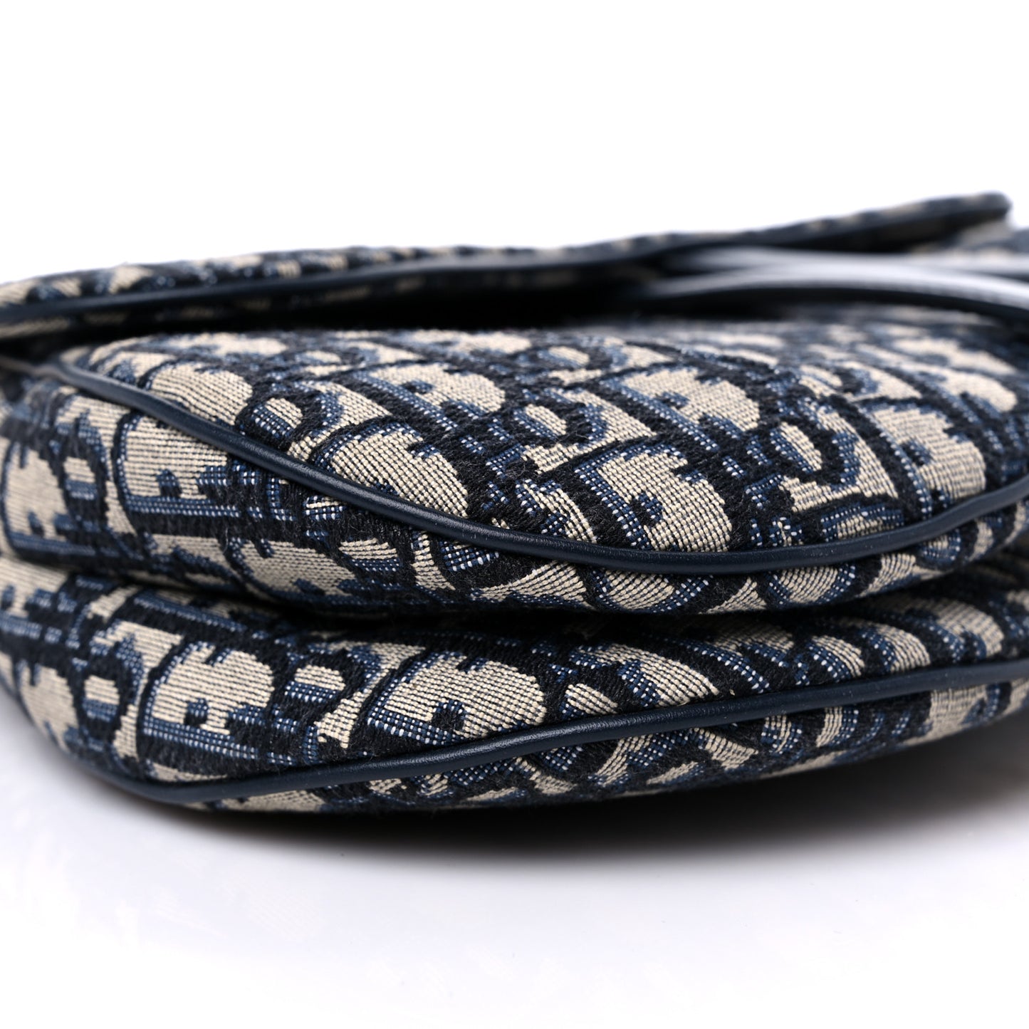 Oblique Saddle Bag Blue