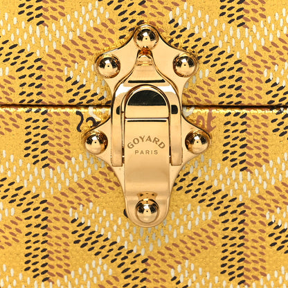 Goyard Goyardine Precious Metals Regence Mini Trunk Gold 7 of 10