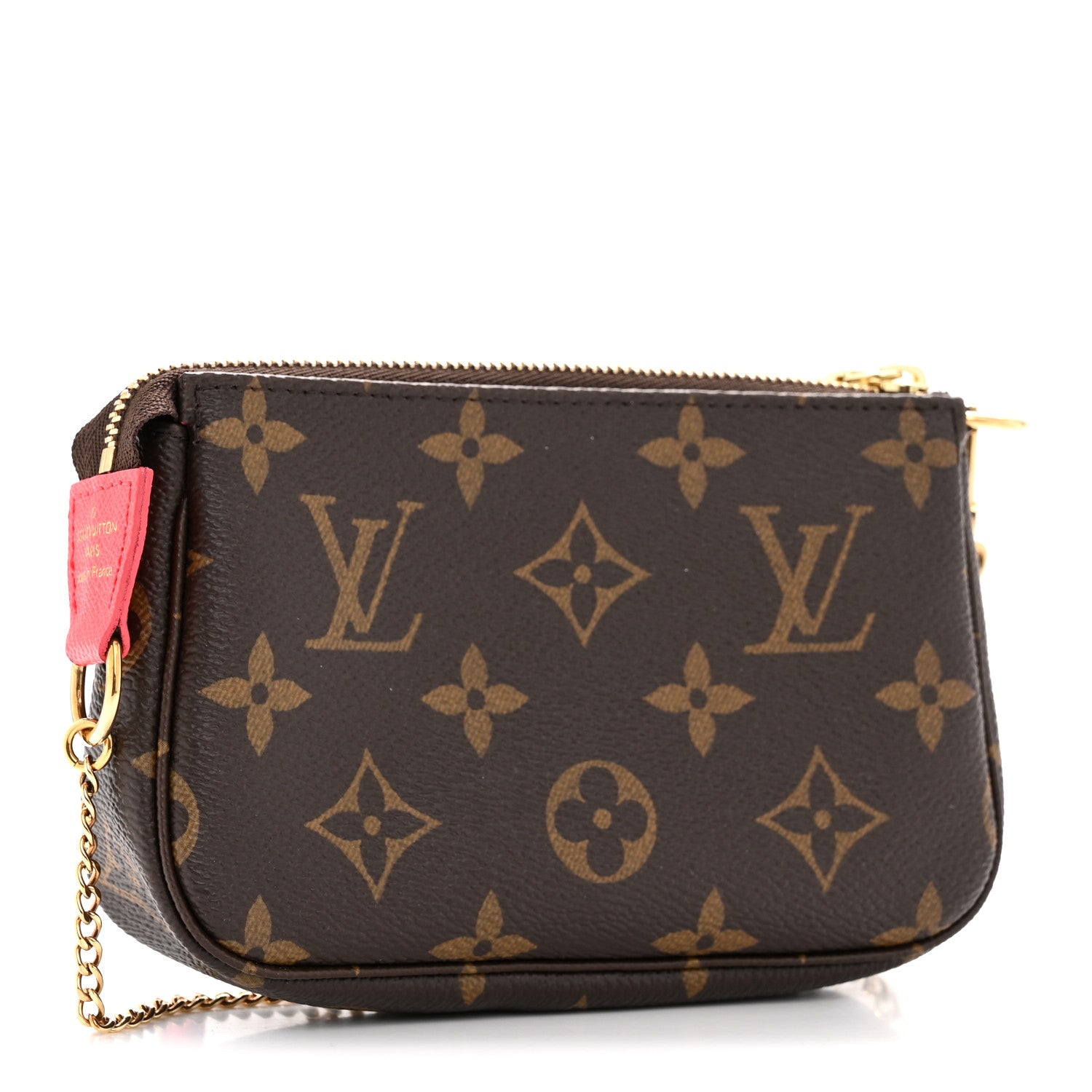 Louis Vuitton Monogram 2021 Christmas Animation London Mini Pochette Accessories Red 3 of 8