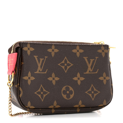 Louis Vuitton Monogram 2021 Christmas Animation London Mini Pochette Accessories Red 3 of 8