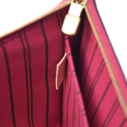 Louis Vuitton Monogram Neverfull MM GM Pochette Pivoine 7 of 7