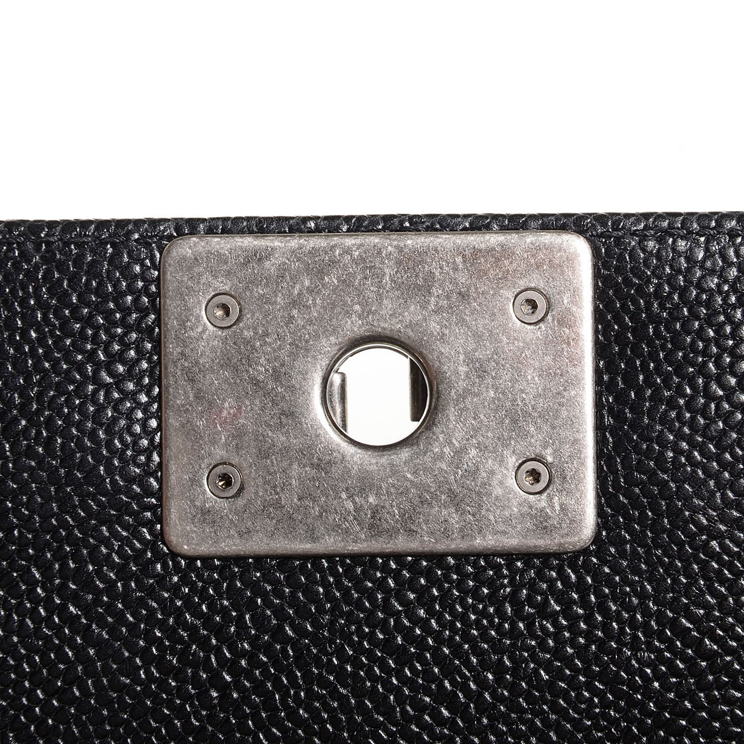Chanel Caviar Quilted New Medium Boy Flap Black 9 of 10