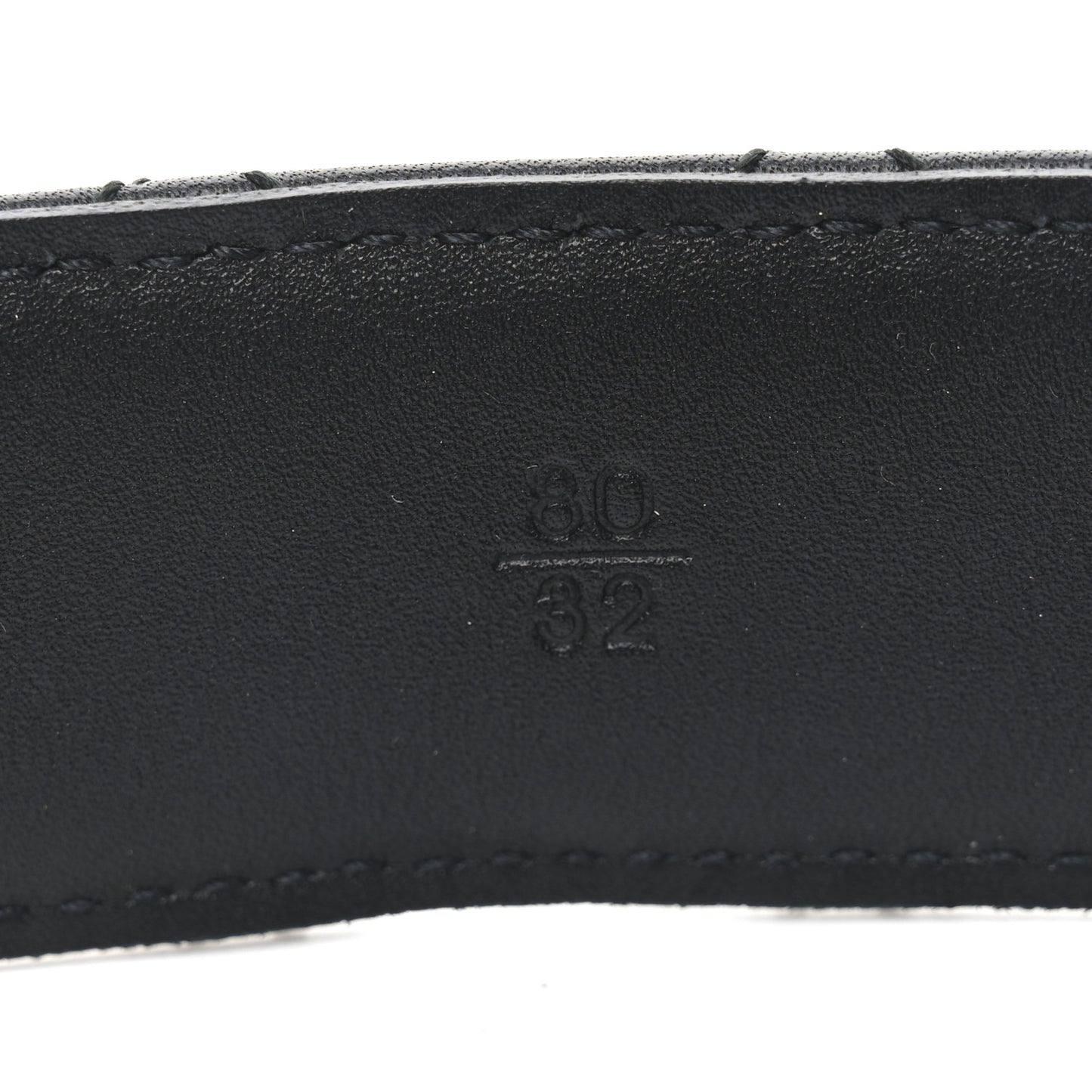 Calfskin Quilted CC Chain Belt 80 32 Black