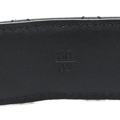 Chanel Calfskin Quilted CC Chain Belt 80 32 Black 6 of 7