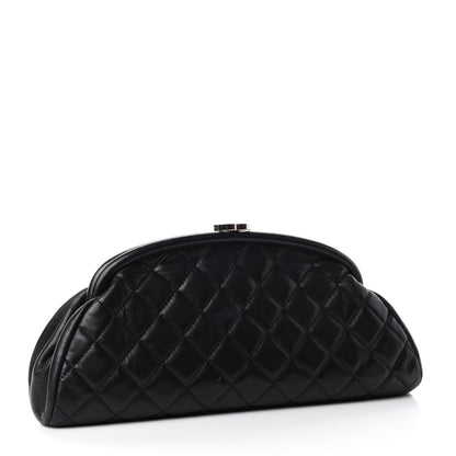 Chanel Lambskin Quilted Timeless Clutch Black 3 of 8