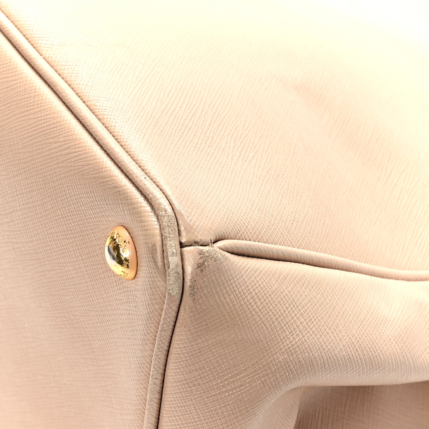 Saffiano Large Galleria Double Zip Tote Cammeo