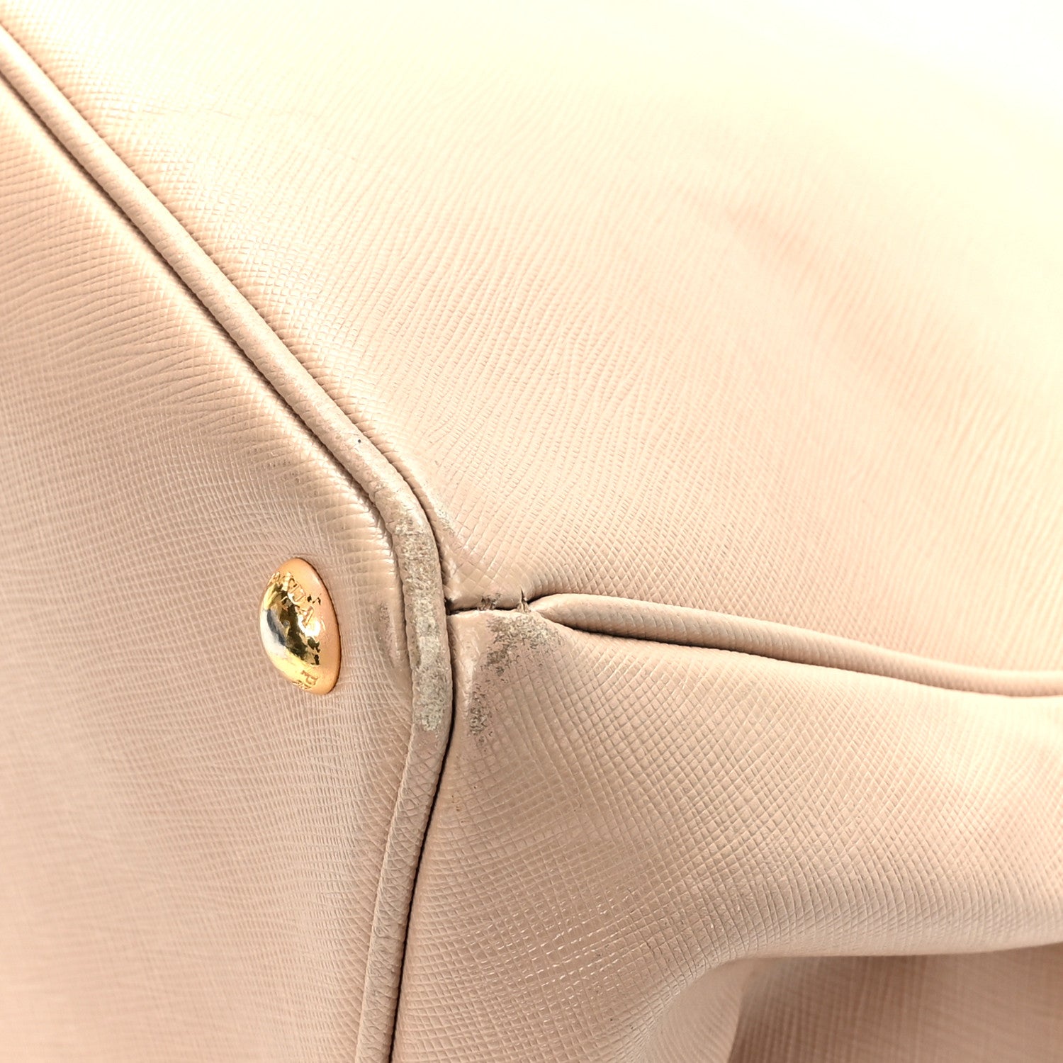 Prada Saffiano Large Galleria Double Zip Tote Cammeo 8 of 11