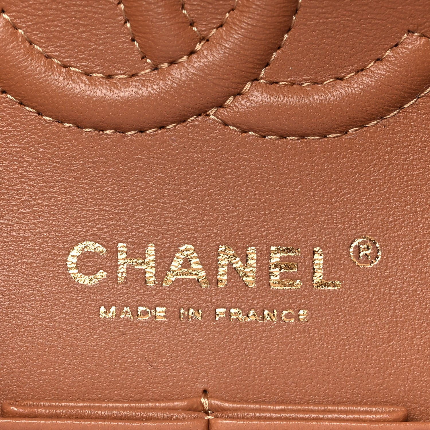 Chanel Lambskin Quilted Small Double Flap Brown 6 of 10