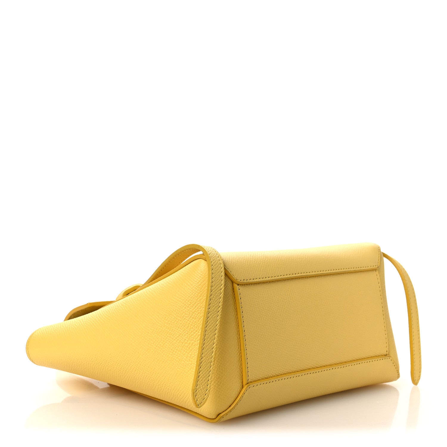 Celine Grained Calfskin Nano Belt Bag Citrus 4 of 15