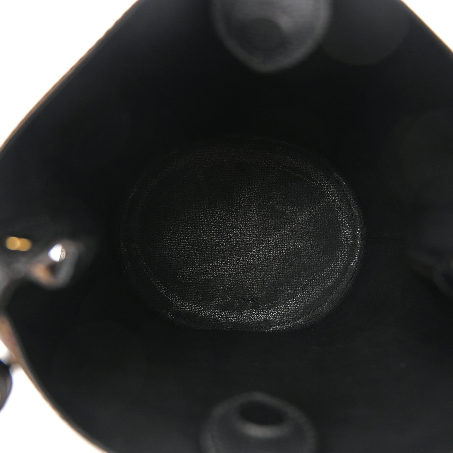 Burberry Haymarket Check Colours Small Lorne Bucket Crossbody Black 5 of 11