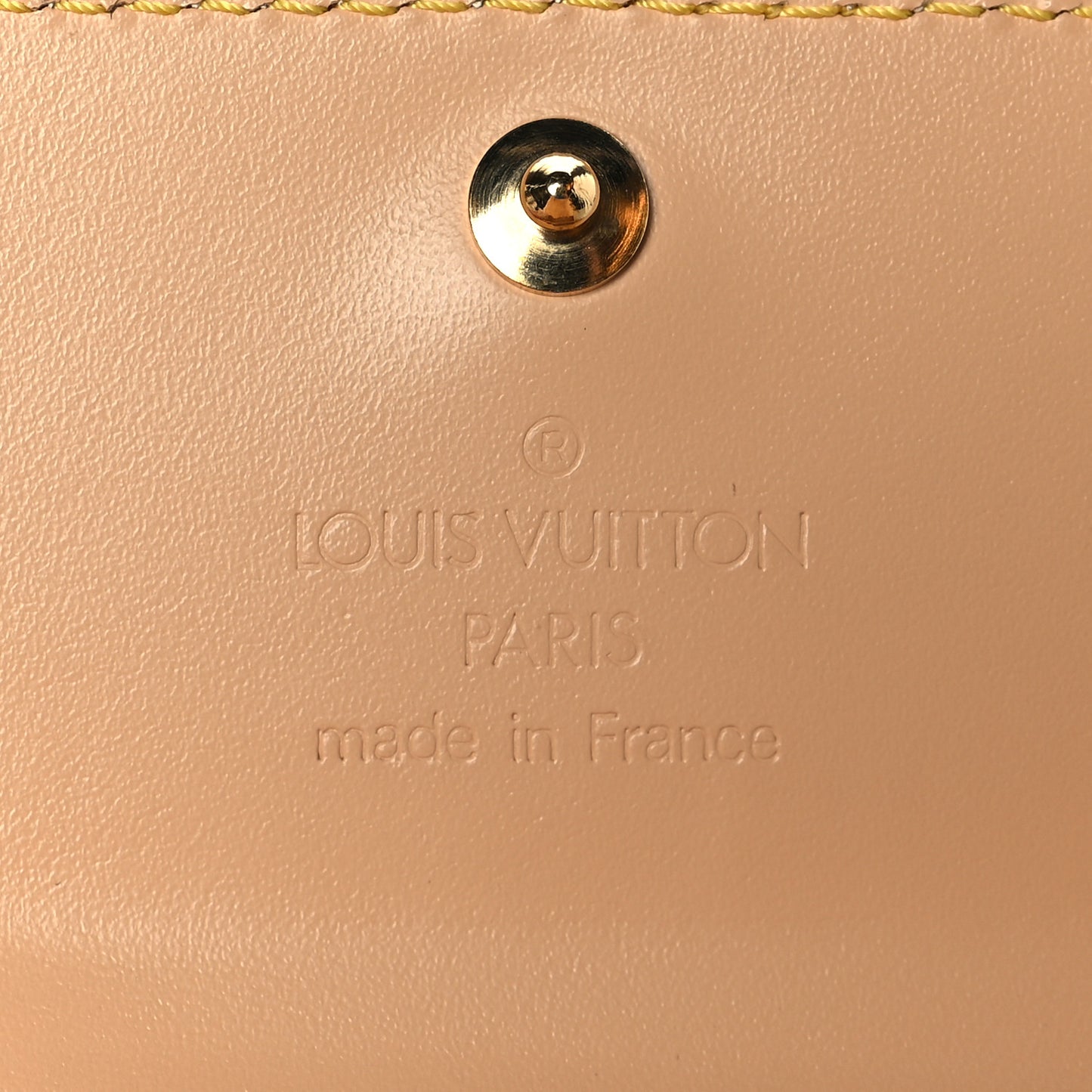 Monogram Multicolor Porte-Monnaie Plat Coin Purse White