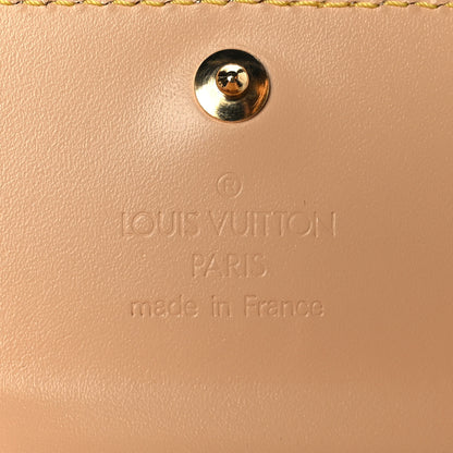 Louis Vuitton Monogram Multicolor Porte-Monnaie Plat Coin Purse White 6 of 8
