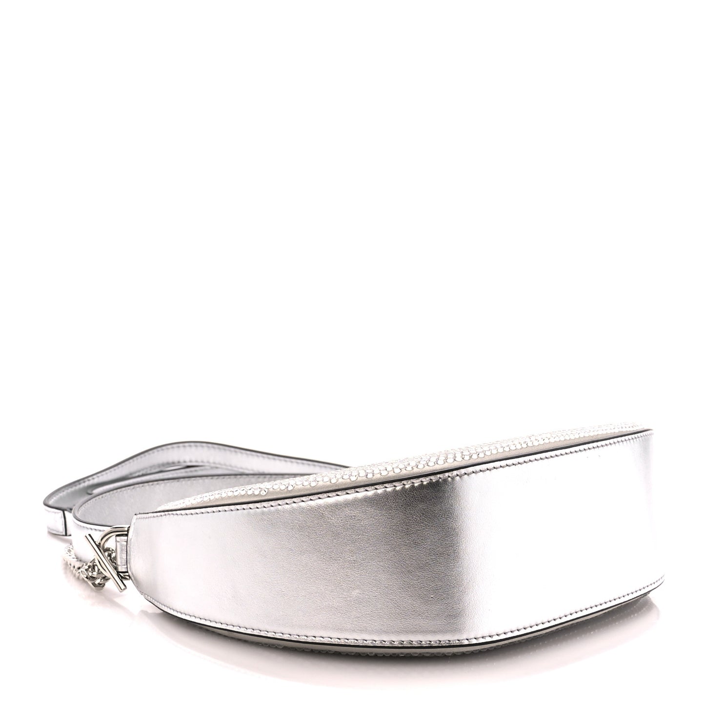 Crystal La Medusa Hobo Silver