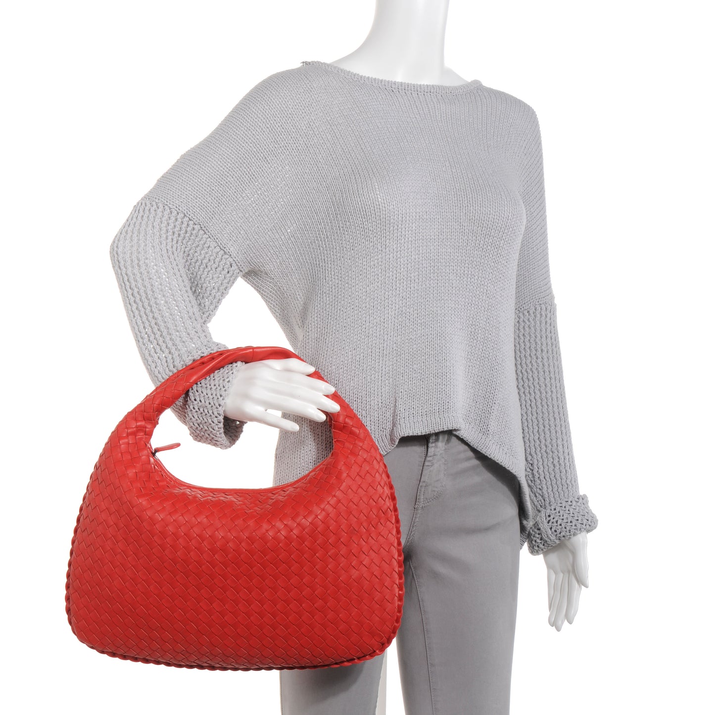 Nappa Intrecciato Medium Veneta Hobo Fever