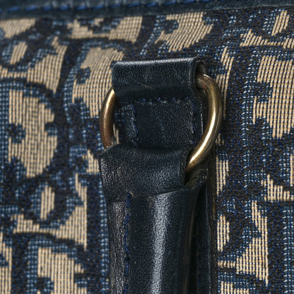 Christian Dior Monogram Boston Navy Blue 13 of 15