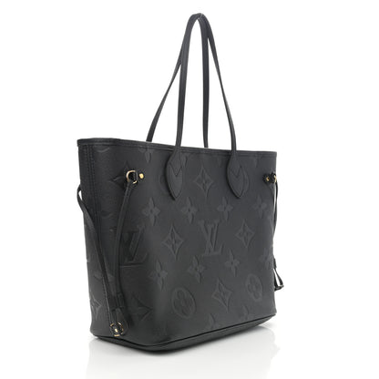 Louis Vuitton Empreinte Monogram Giant Neverfull MM Black 4 of 9