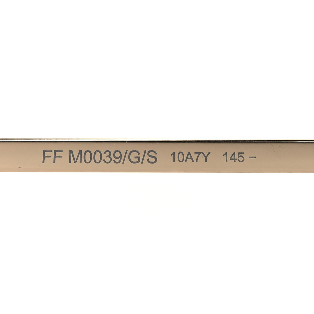 Acetate FF Fabulous Shield Sunglasses FF M0039/G/S White