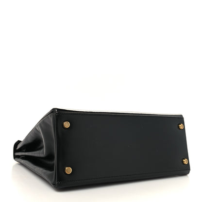 Hermes Box Kelly Retourne 28 Black 4 of 14