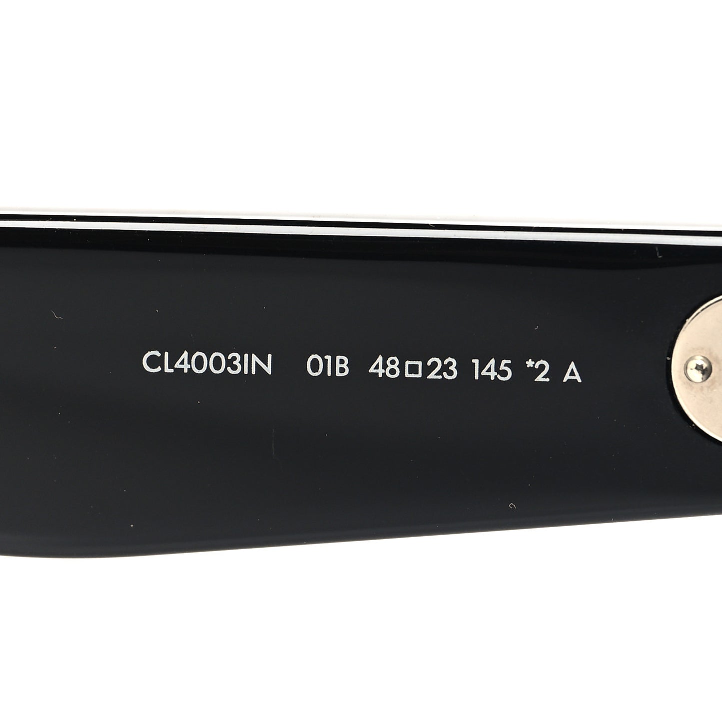 Acetate Round Sunglasses CL4003IN Black