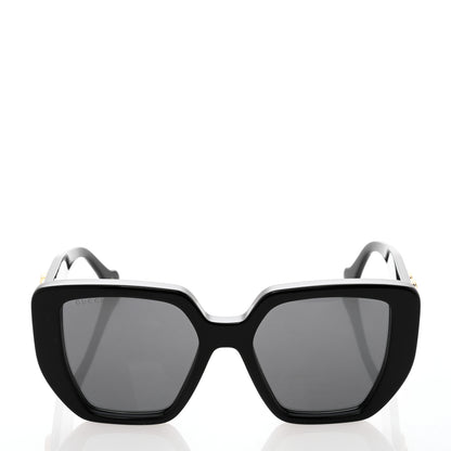 Gucci Acetate Square Frame Sunglasses GG0956S Black 2 of 8