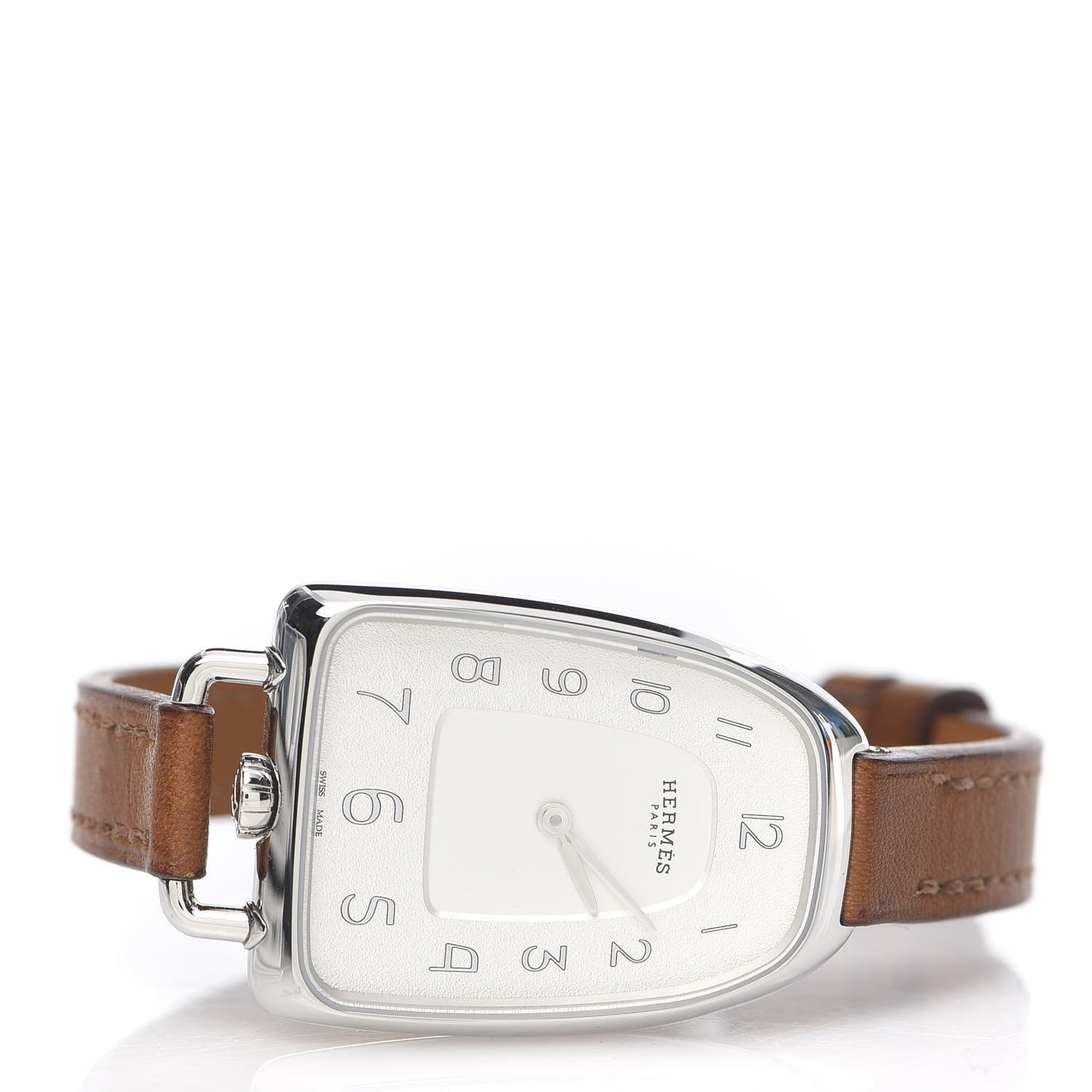 Stainless Steel Barenia 26mm Galop Quartz Watch Fauve