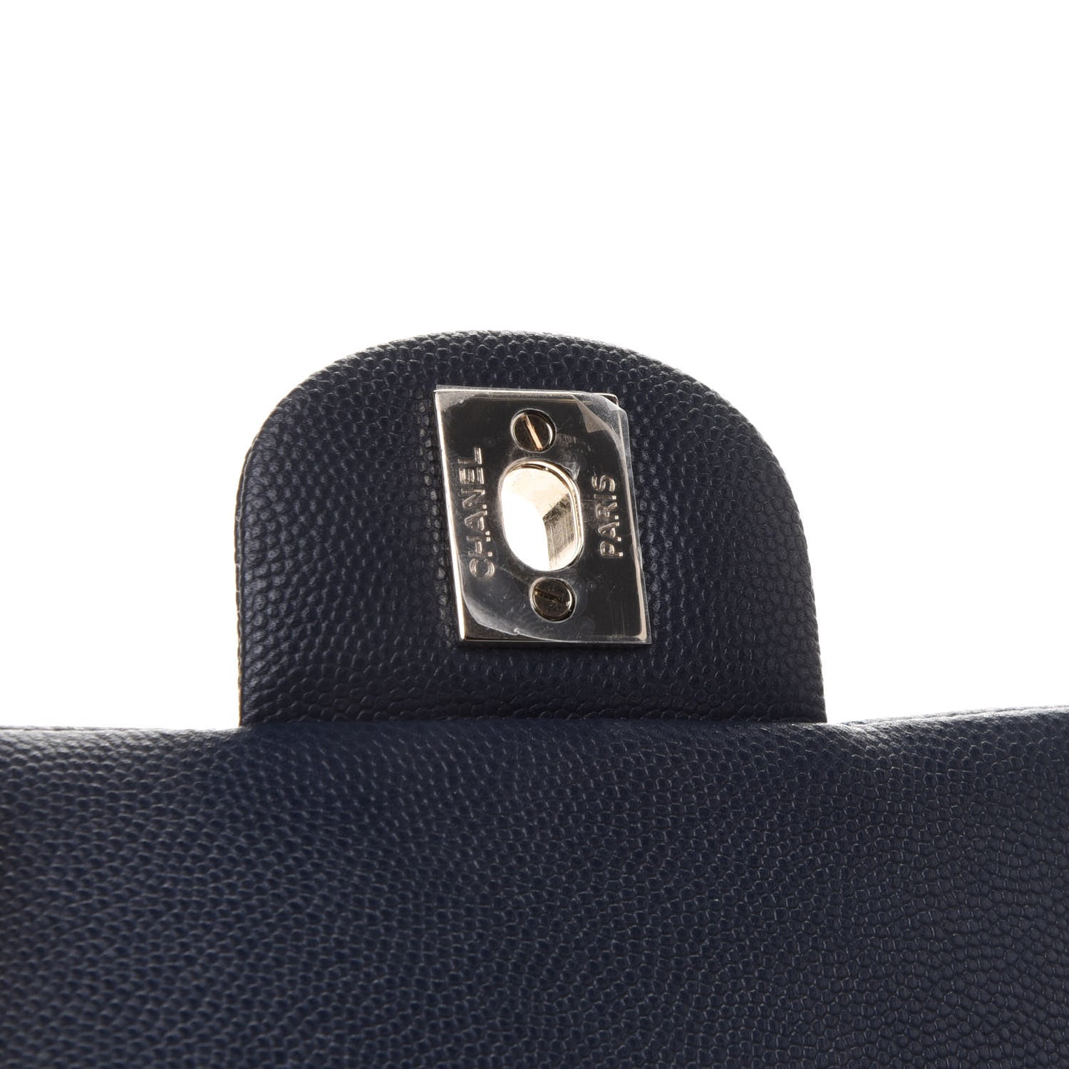 Chanel Caviar Quilted Small Double Flap Navy 8 of 11